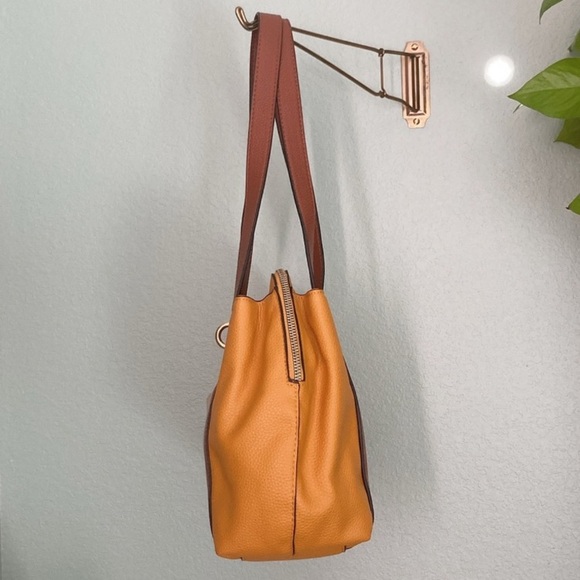 New Without Tags Nanette Lepore Yellow, Cream, and Brown Purse Handbag - Picture 2 of 14